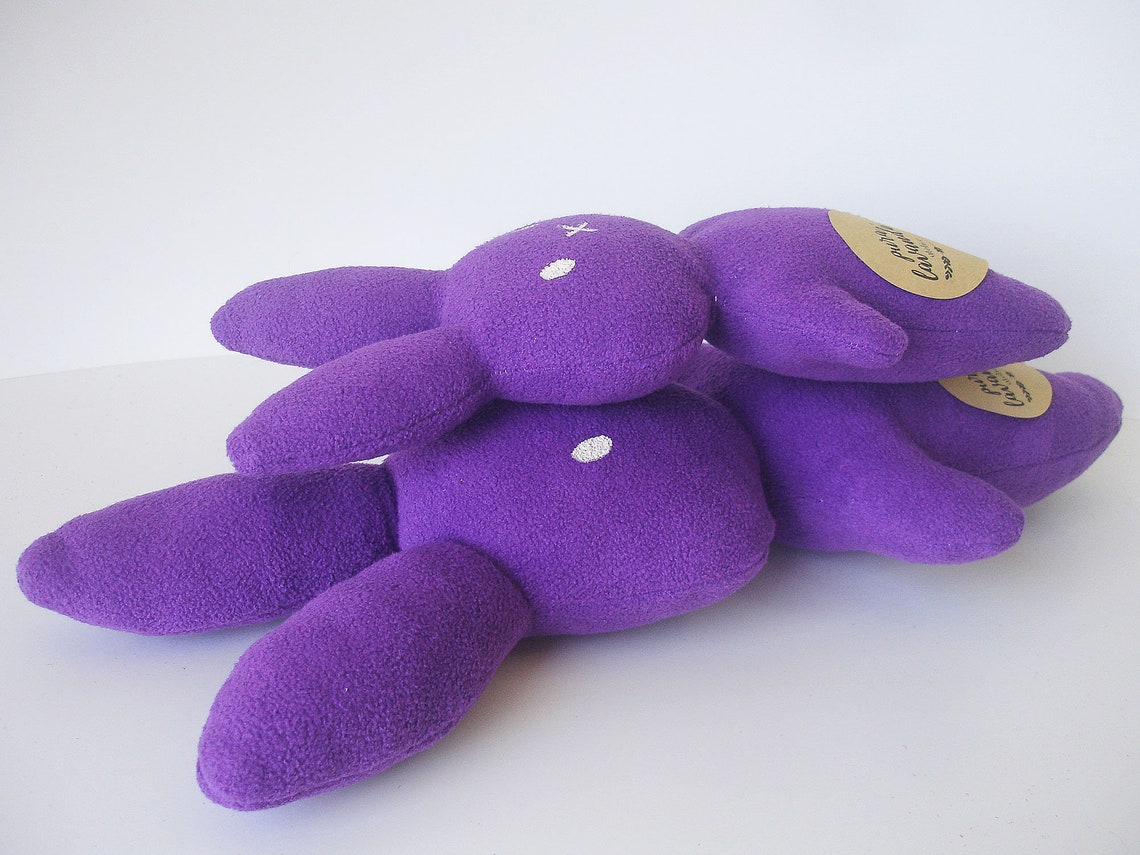 Bunny plush lavender pillows girl room decor bedroom decor Etsy