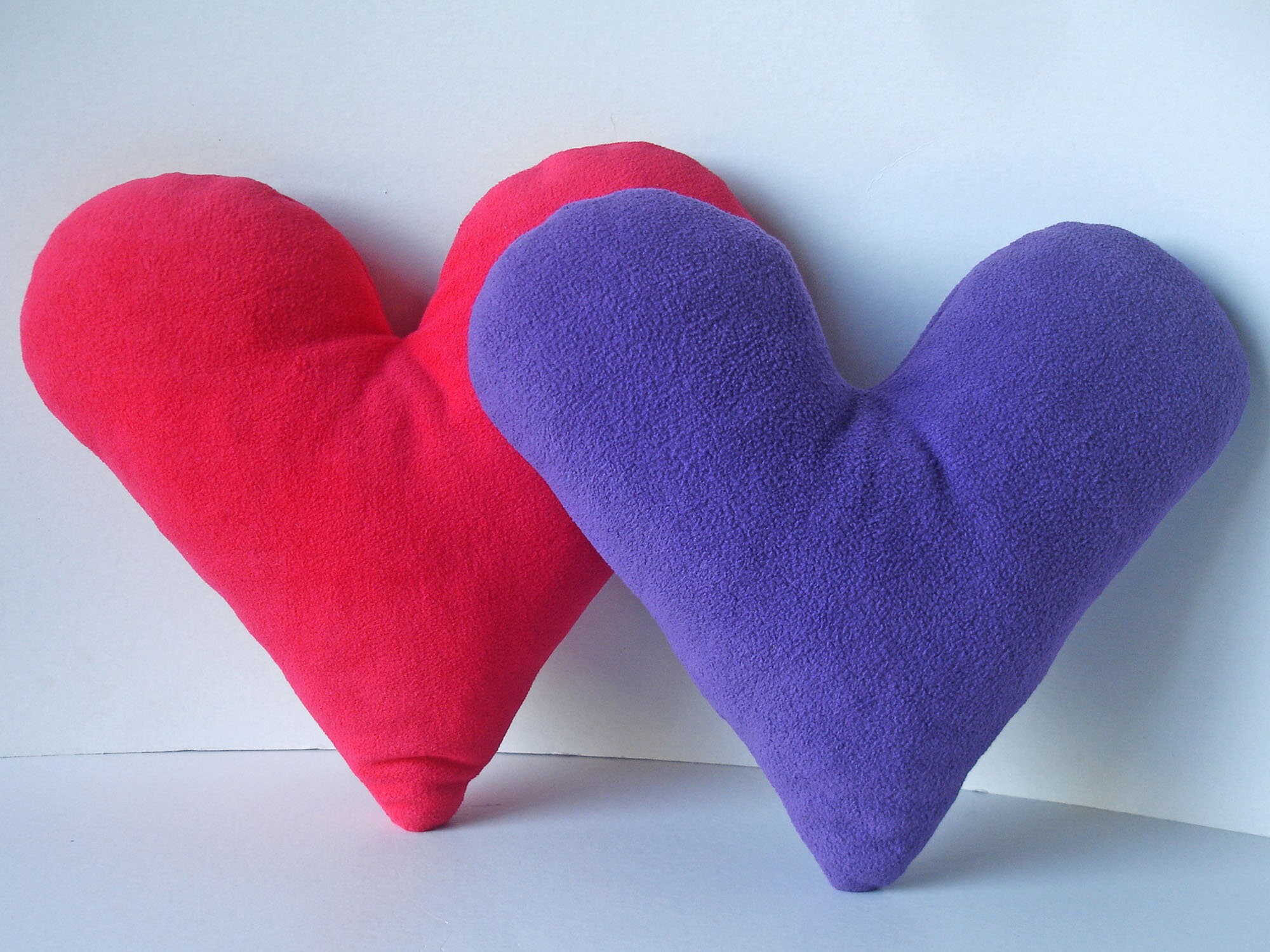 Purple heart pillow lavender pillows purple throw pillow Etsy