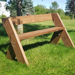 Digital Plans - Aldo Leopold bench