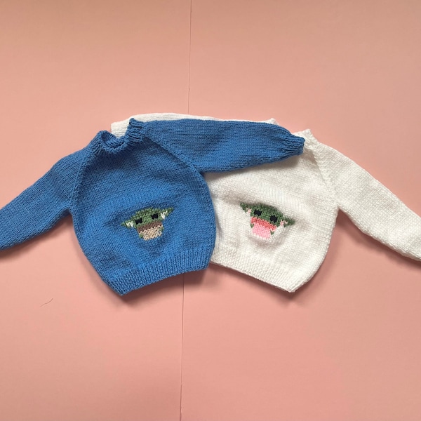 Knitted Baby Jumper Etsy UK