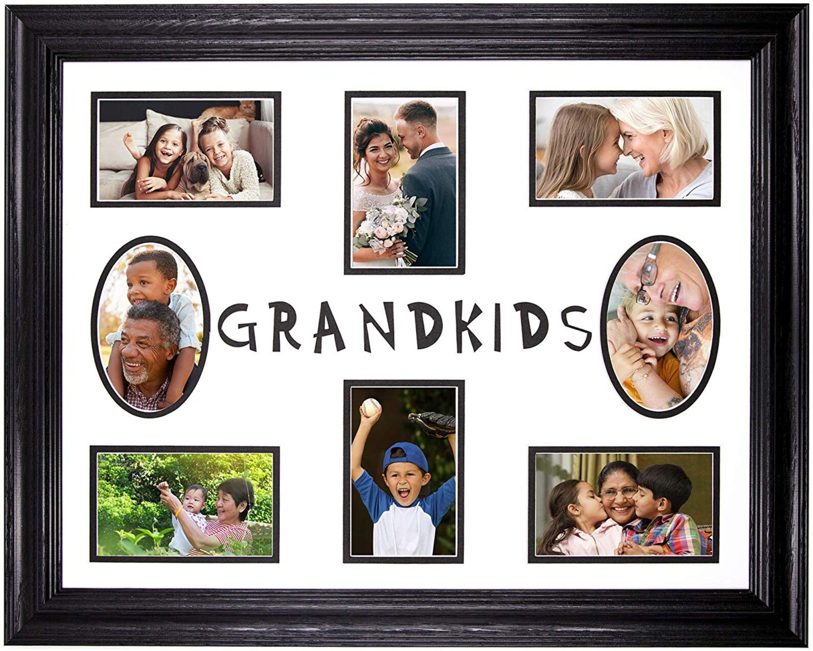 Grandkids Picture Frame Collage Holds 8 3 x 5 Etsy