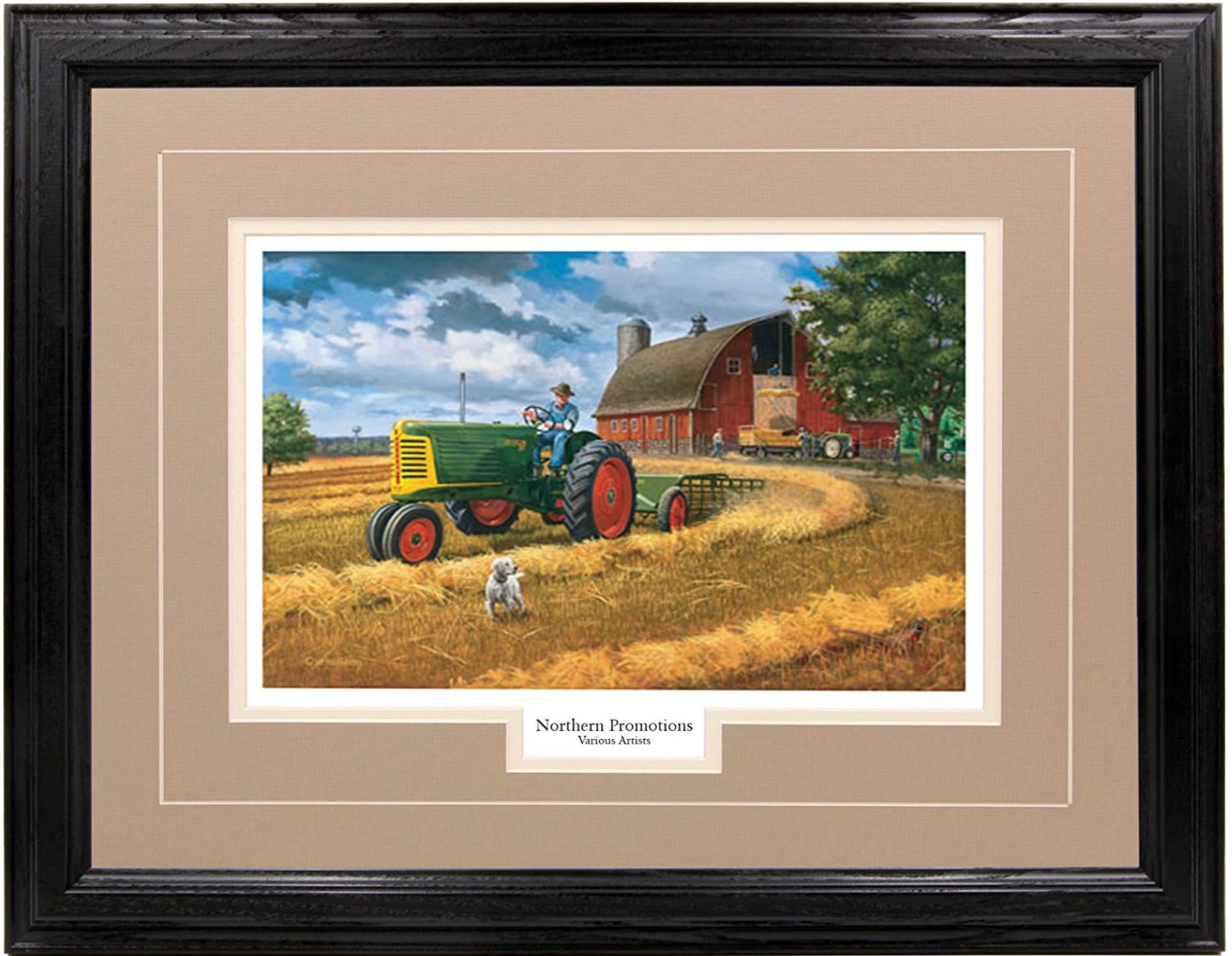 John Deere Tractor Wall Art Hunting Decoration Hardwood Frame Etsy
