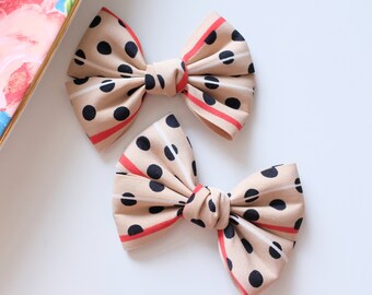 burberry baby hair bow