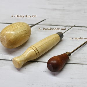 Buchbinder-Ahle | Buchbinder-, Leder-, Papier-, Bastel- Piercing-Werkzeuge