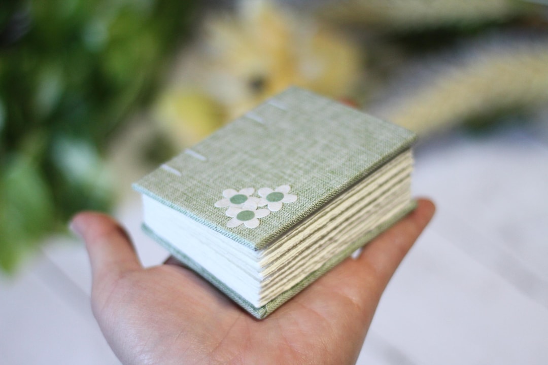 Mini Notebook, Drawing, Calligraphy Sketchbook, Arches Text Woven 100% ...