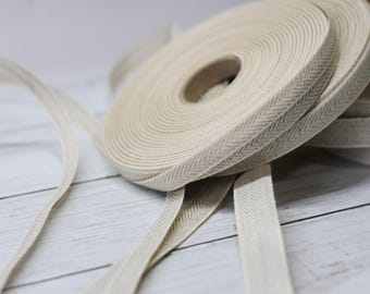 Linen Herringbone Bookbinding Tape: Archival Quality, German Import