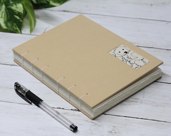 Large Watercolour Sketchbook - Dog lover
