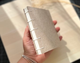 Handmade Custom Medium Watercolor Sketchbook | Custom size Sketchbook | Art Journal | Coptic Stitch Bookbinding