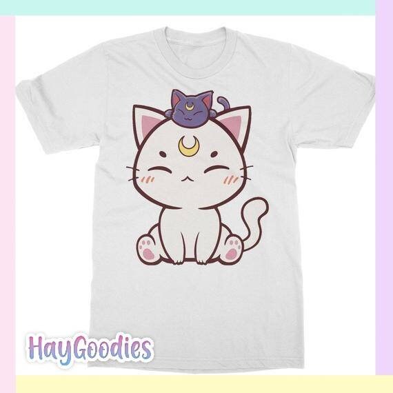 Polera Dama Estampada 100%algodón Sailor Moon Corriendo 394 Polera Dama Estampada 100%algodón Sailor Moon Corriendo 394