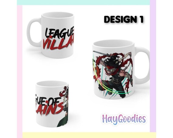 League Of Villains Hero Killer Stain Custom Mug 11oz Boku No Etsy