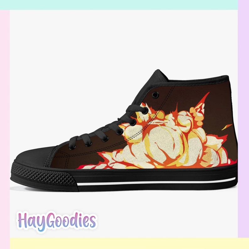 custom bakugou shoes