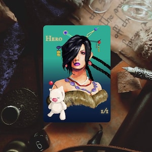 MTG Heldentoken-Final Fantasy Lulu
