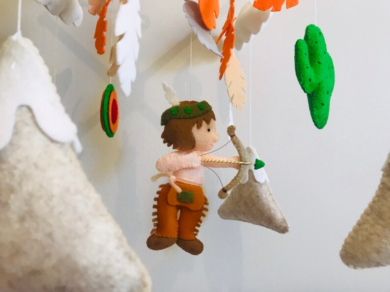 Tribal Baby Mobile Cot Crib Mobile Boho Baby Mobile Etsy