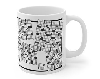 Just a Bunch of Crossword Grids on a Mug