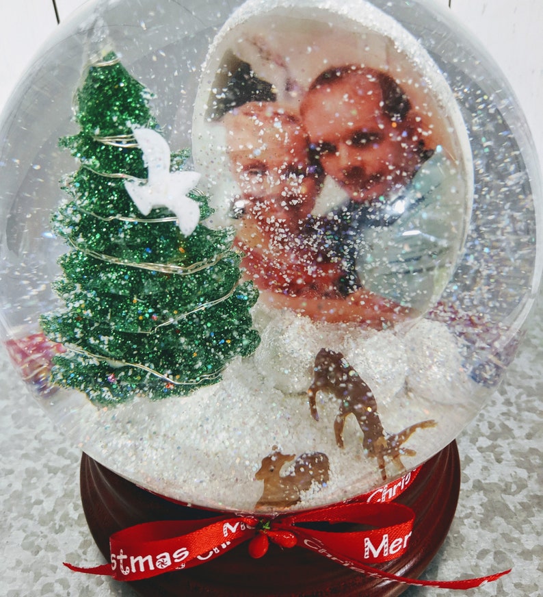 Custom Snow Globe Personalized Etsy