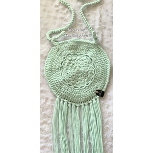 Monedero crochet, bolso crochet, bolso mandala crochet