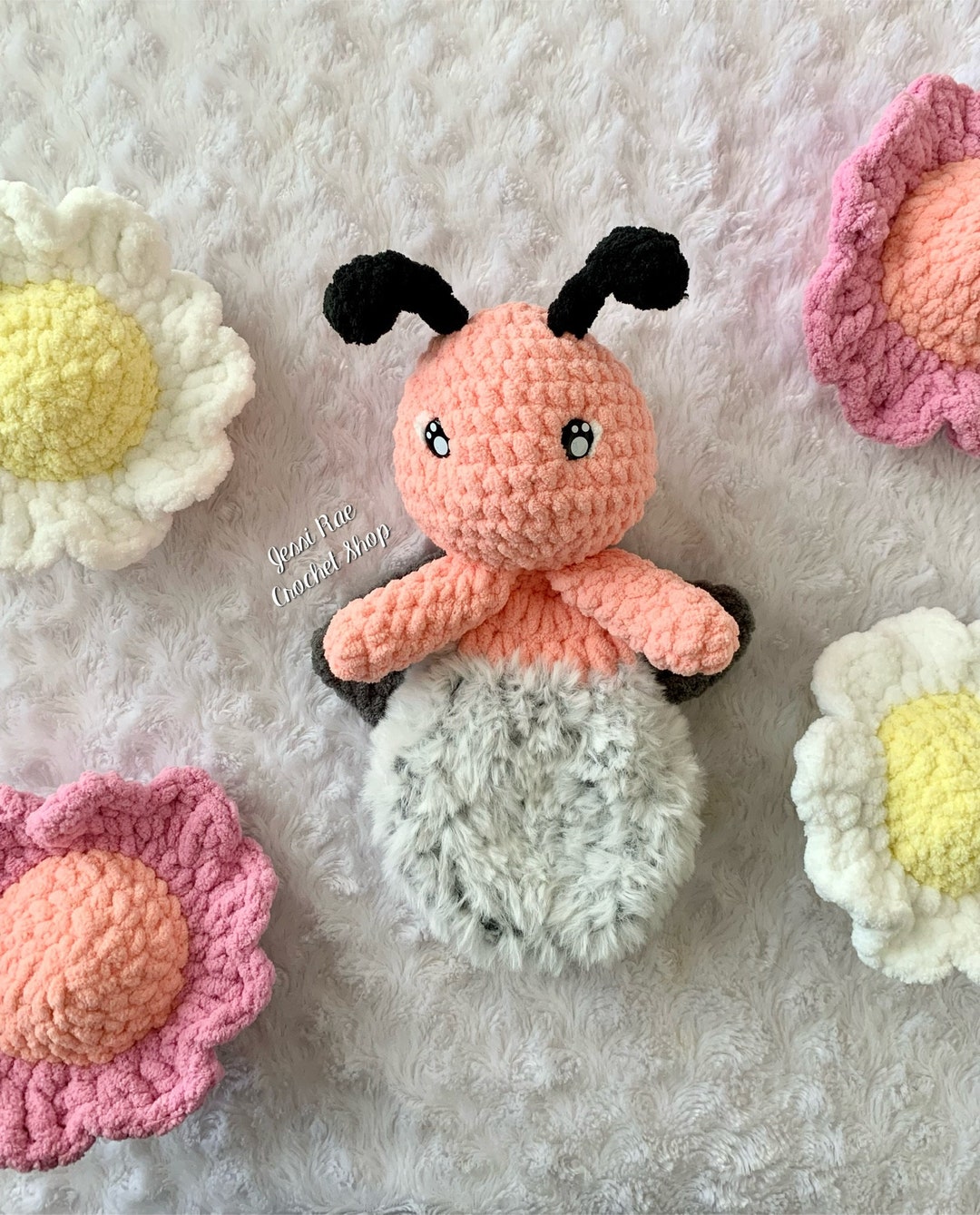 Bug Bug Snuggler Bug Rug Huggie Lovey Bug Plushie Baby Etsy