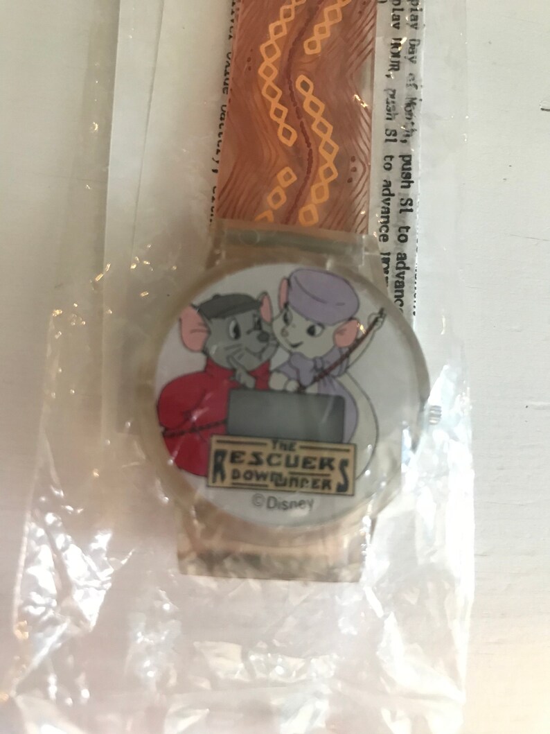 The Rescuers Disney Store The Disney Store Original Classic the Rescuers Down Under Watch - Etsy