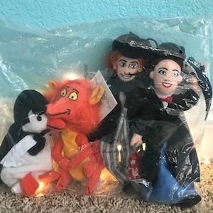The Disney Store Original Classic Mary Poppins, Fox, Bert & Penguin