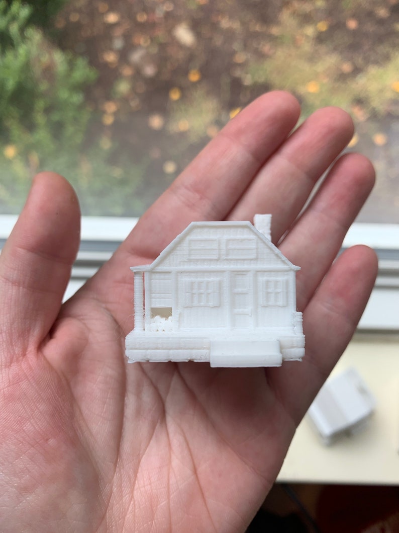 Stardew Valley 3D Printed Upgraded House Mini