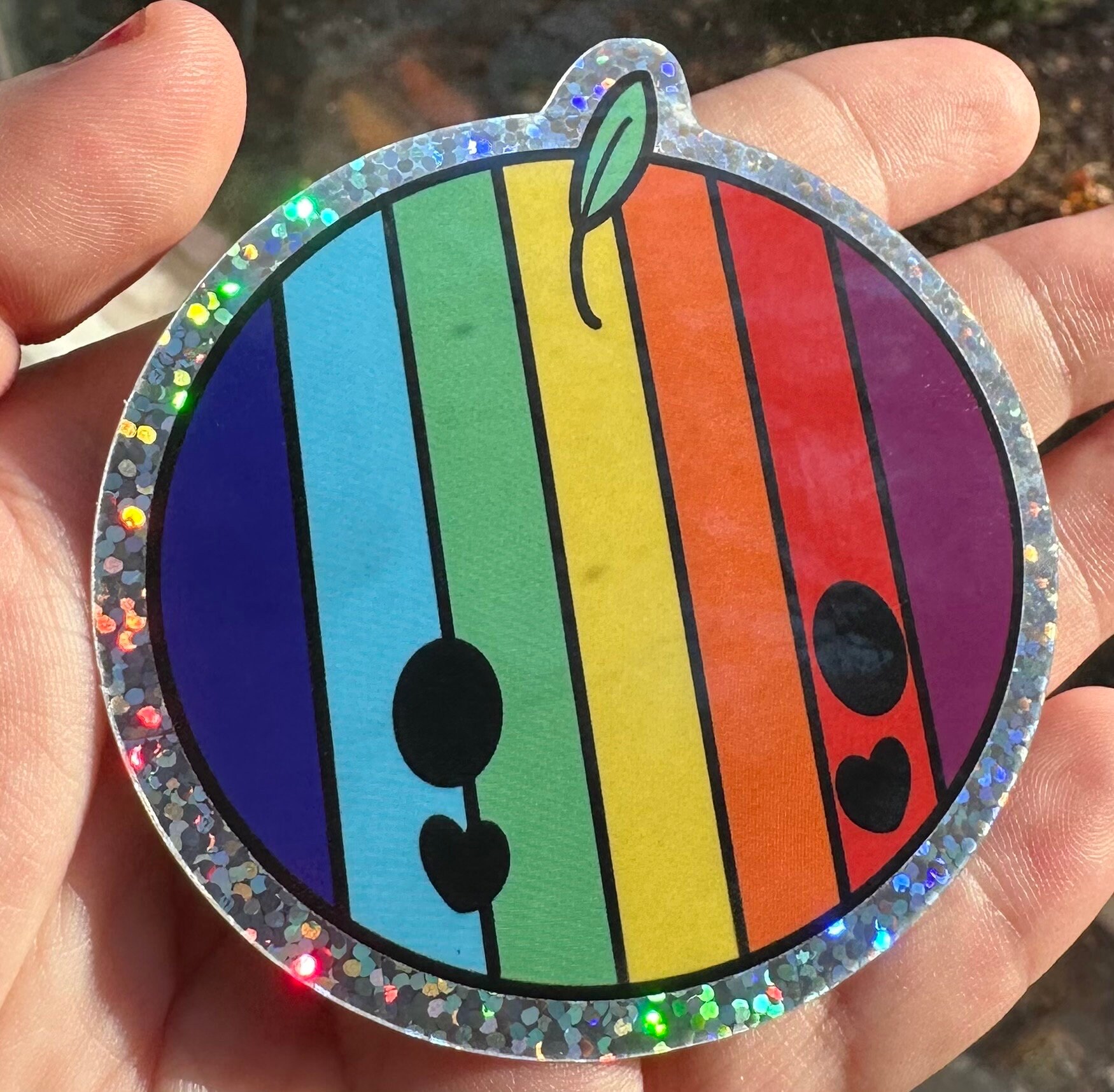 Prismatic Shard Junimos Sticker