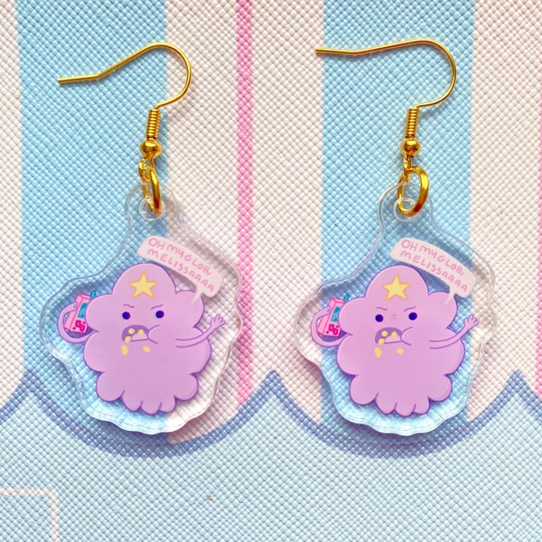 LSP Lumpy Space Princess Earrings // Adventure Time