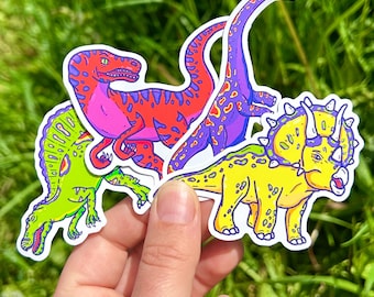 Dinosaur Stickers // Kawaii Kidcore
