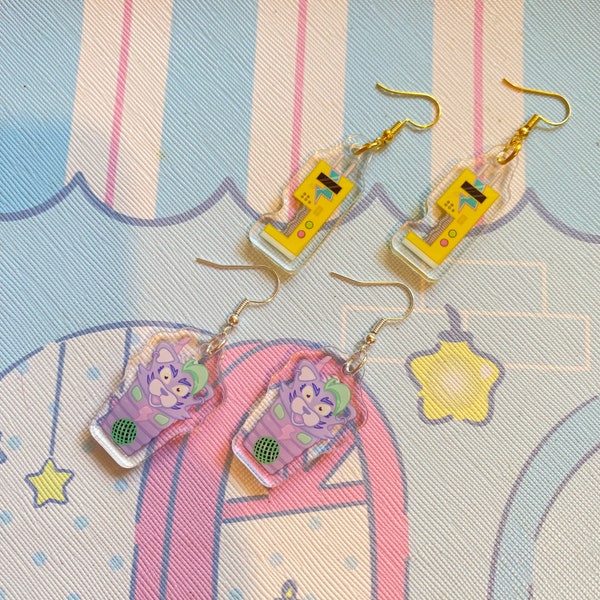 FNAF Roxy Talky Faz Wrench Earrings // Five Nights at Freddy’s Security Breach Ruin