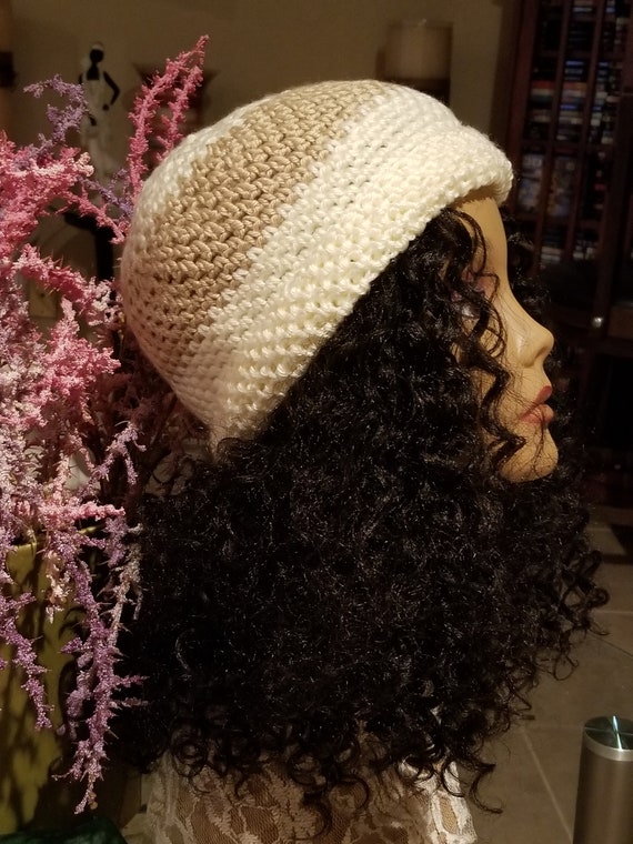 tan winter hat