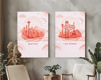 printable art, travel Poster Set, home wall decor, wall art, gallery wall art, living room wall art, instant download  (Digital Download)