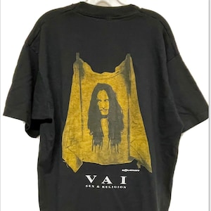 Vtg 1993 Steve Vai Sex & Religion  t shirt  XL