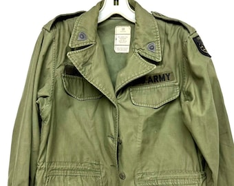 Vtg 70s US Army Vietnam womens Field Jacket