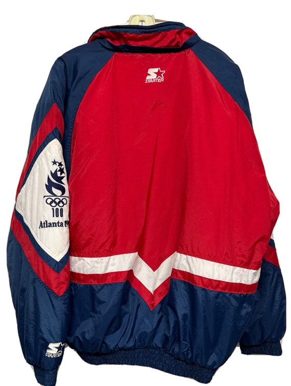 Vtg Starter USA Atlanta 1996 Olympics Jacket XL - image 2