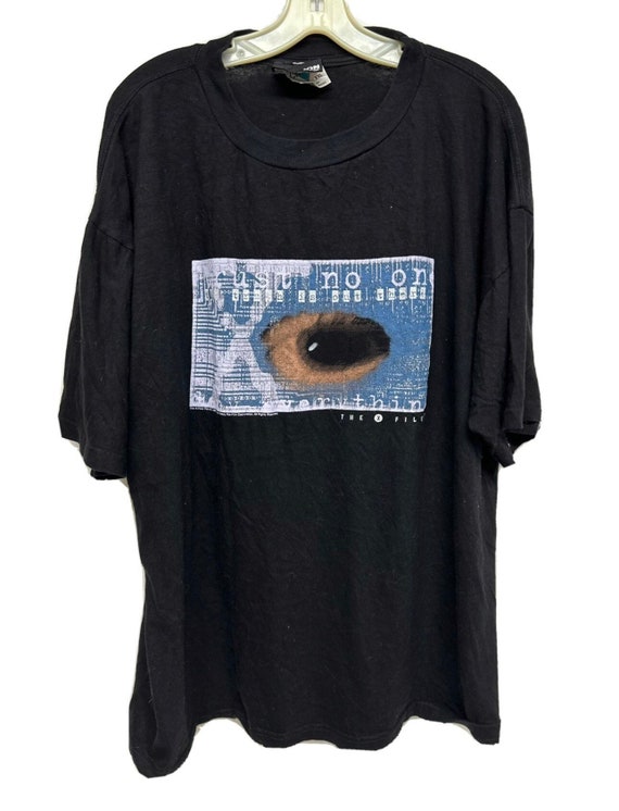 Vtg 1995 X-Files T shirt 2XL