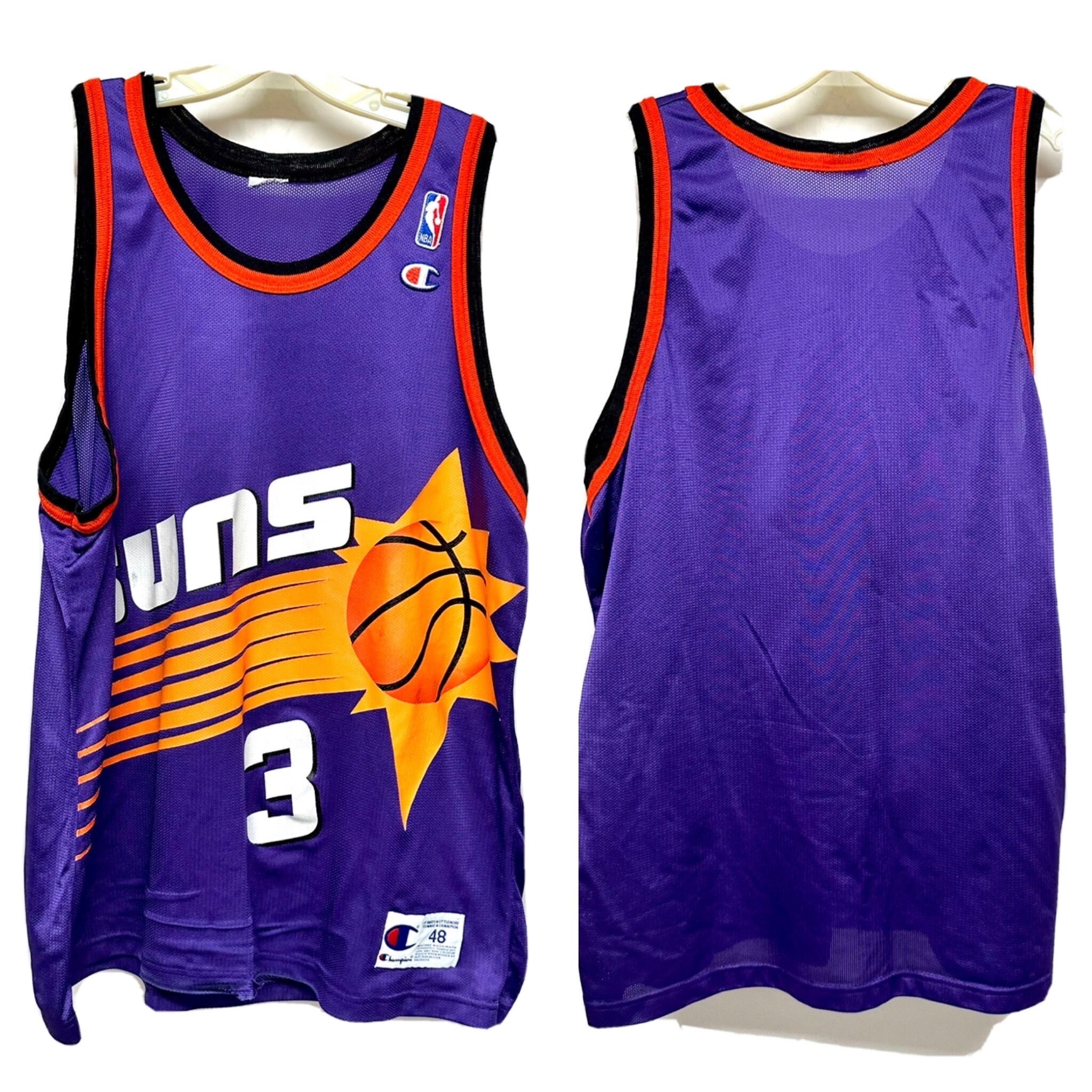 90's Jason Kidd Phoenix Suns Champion NBA Jersey Size 40 – Rare VNTG
