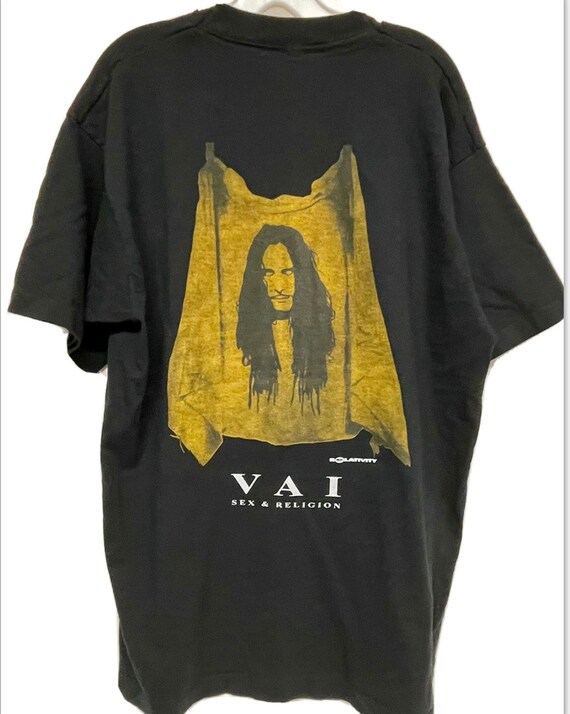 Vtg Steve Vai t shirt  XL - image 2