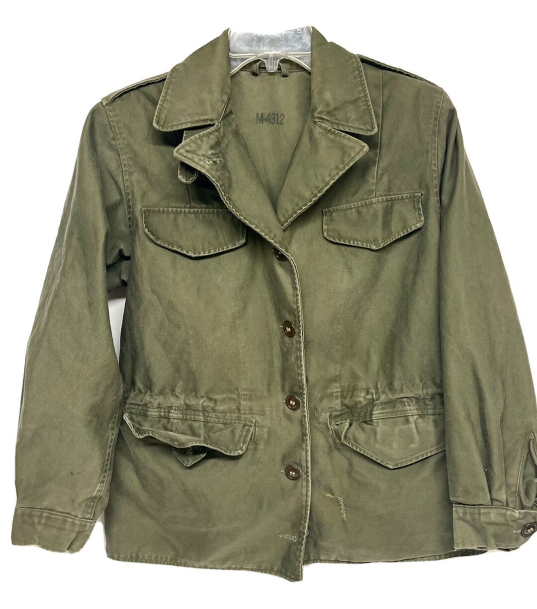 Vtg M1943 Womens Army Field Jacket Etsy