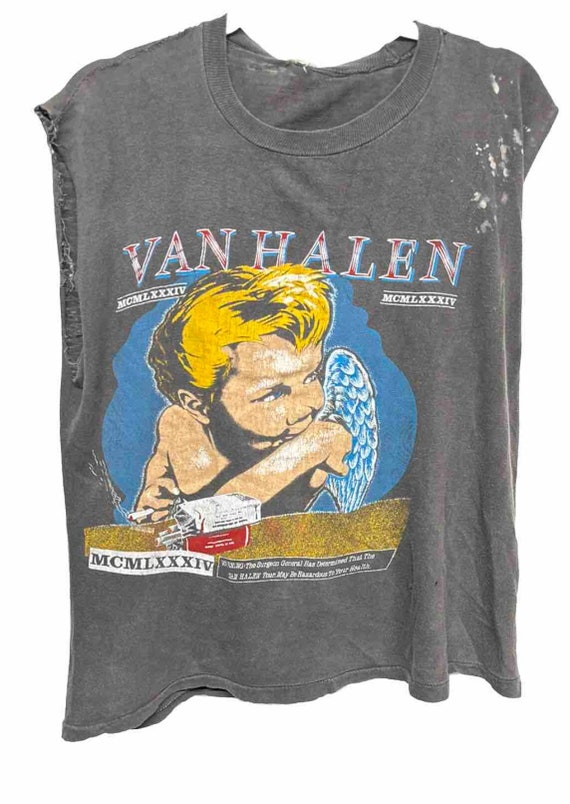 Vtg Van Halen 1984 parking lot t shirt L