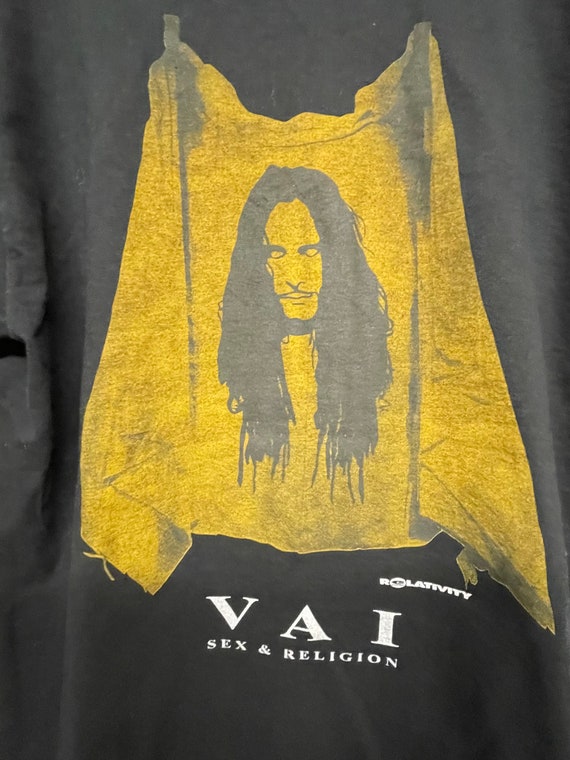 Vtg Steve Vai t shirt  XL - image 3