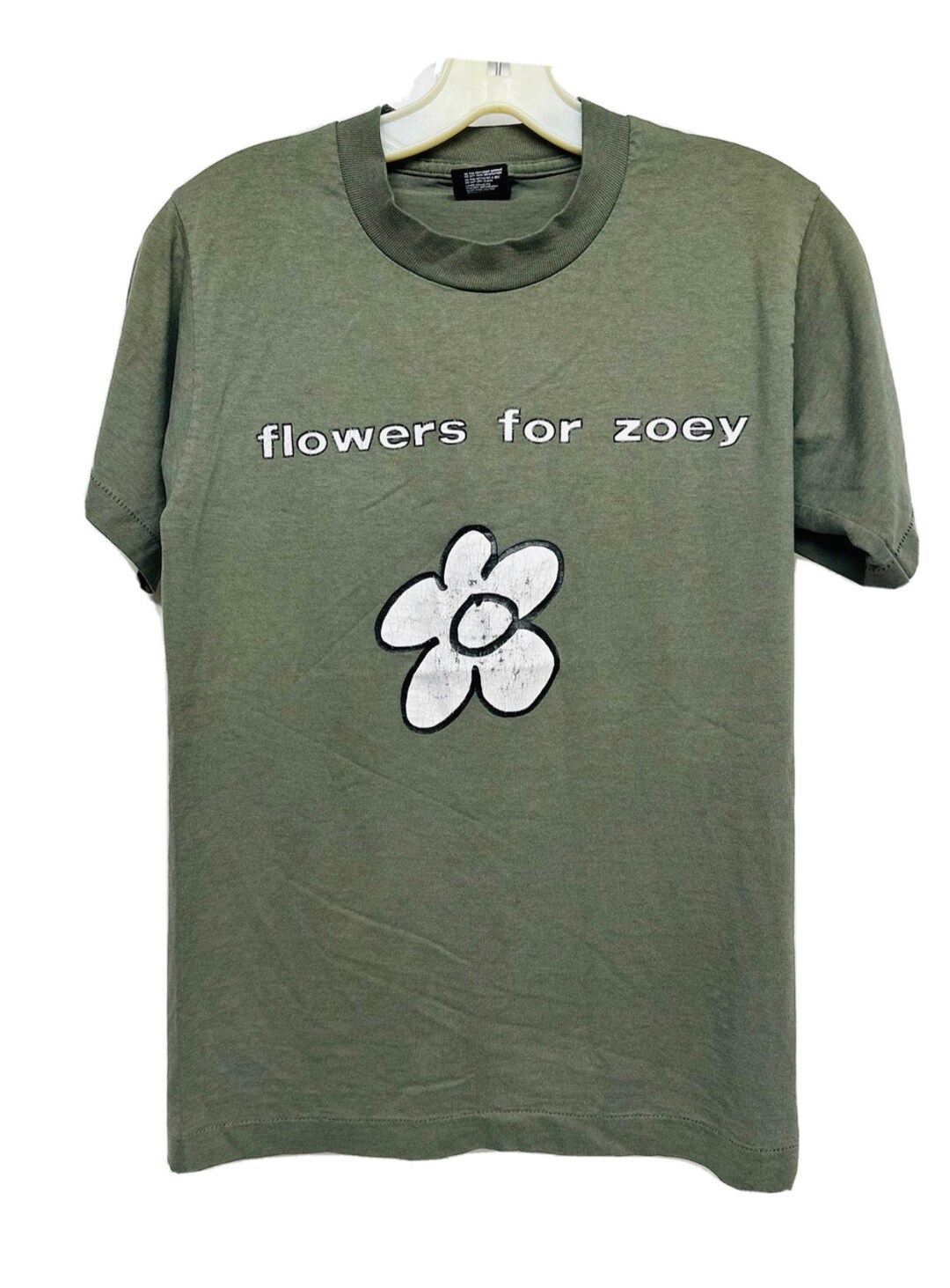 Vtg 1996 Flowers for Zoey Concert Tour T Shirt S Etsy