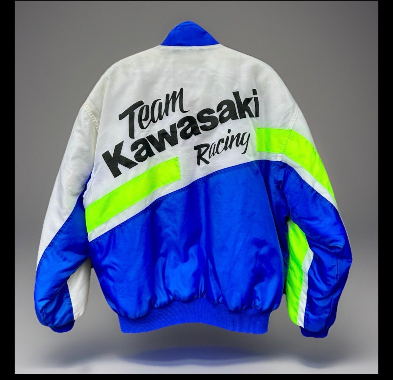 Vtg 90s Limited Edition Team Kawasaki Motocross Racing Jacket L - Etsy