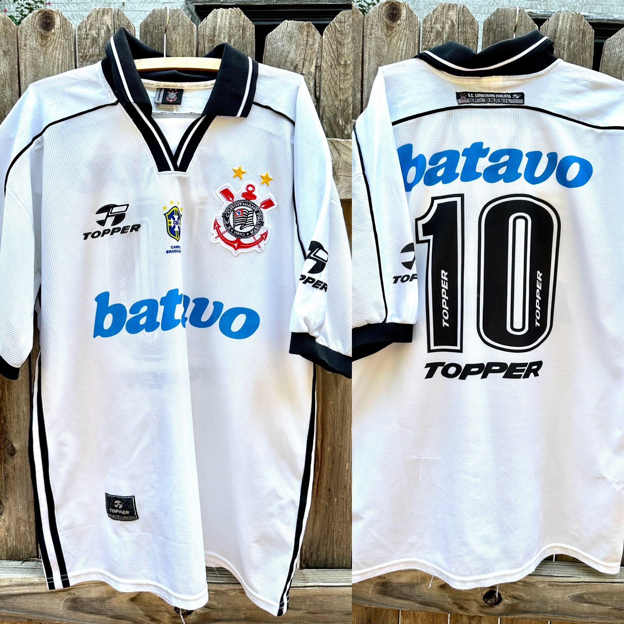 Authentic Corinthians Soccer Jersey Custom Away Shirt 2023/24