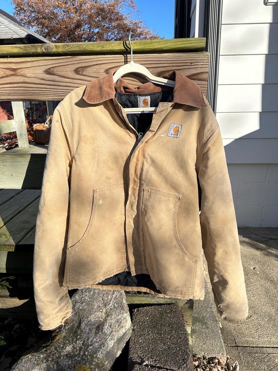 Vtg Carhartt JQ186 Distressed Artic Jacket 44 - image 4