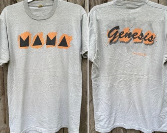 Vtg Genesis 1983 Mama concert tour t shirt L