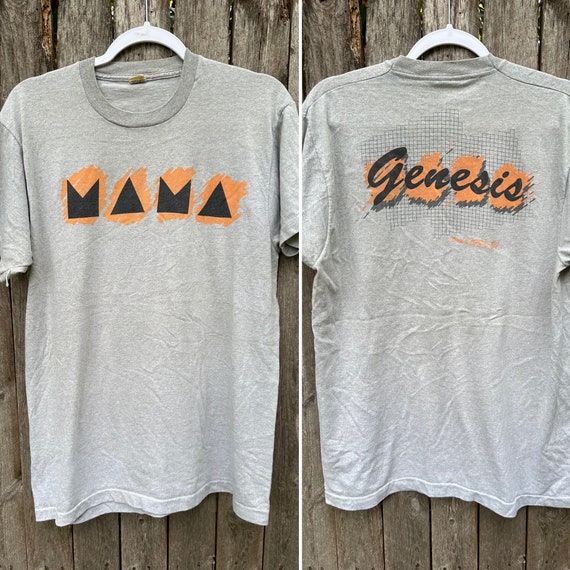 Vtg Genesis 1983 Mama concert tour t shirt L