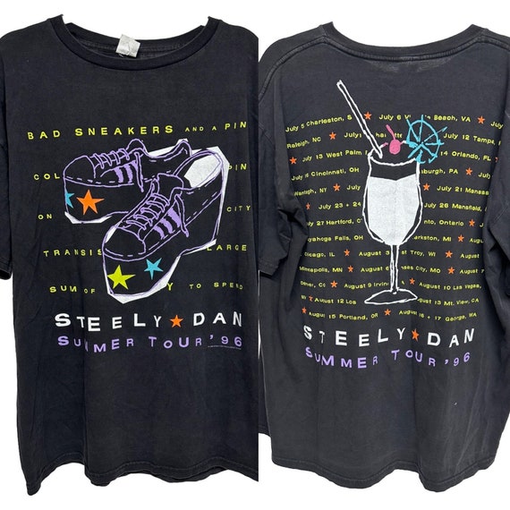 Vtg Steely Dan 1996 tour t shirt XL/2XL - image 1