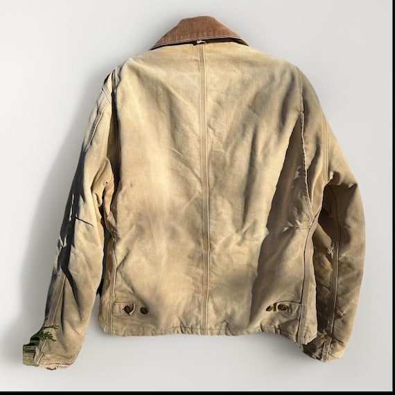 Vtg Carhartt JQ186 Distressed Artic Jacket 44 - image 3