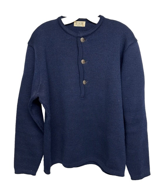 Vtg 60s Demetre wool sweater L