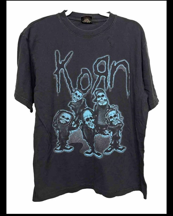 Vtg Korn T shirt L - image 1