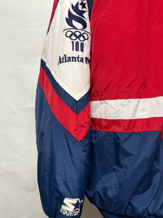 Vtg Starter USA Atlanta 1996 Olympics Jacket XL - image 8
